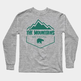 The Mountains are Calling Long Sleeve T-Shirt